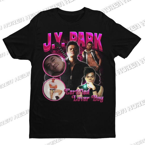 JY Park: Certified Lover Boy tee - Heya Korea shirt