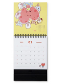 BT21 Linefriends 2020 calendar - Heya Korea calendar