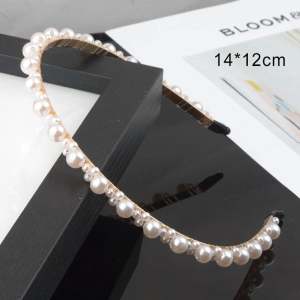 The Big Pearl headband - Heya Korea alternating pearls accessory