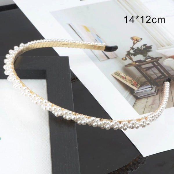 The Big Pearl headband - Heya Korea small pearl twist accessory